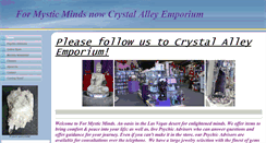 Desktop Screenshot of formysticminds.com